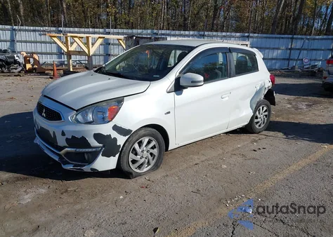 2017 Mitsubishi Mirage Se from USA, damaged, VIN ML32A4HJ5HH000537